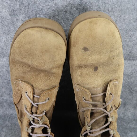 McRae Boots Mens 11.5 Combat Military Hot Weather Tactical Leather Vibram Brown main image 10
